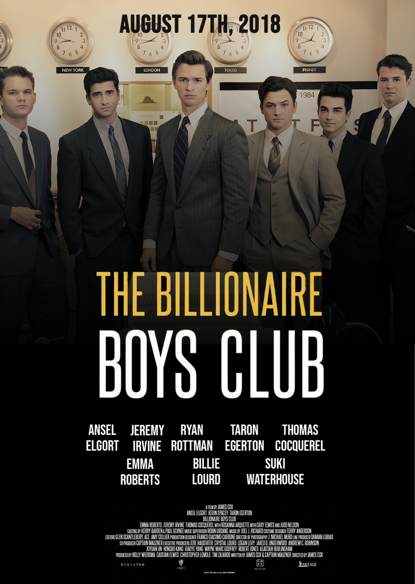 Клуб миллиардеров / Billionaire boys Club. Клуб миллиардеров Постер.